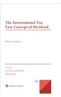 International Tax Law Concept of Dividend