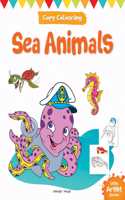 Little Artist Series Sea Animals: Copy Colour Books