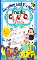 Practice CVC Words Reading and Writing for Kids Ages 3-6