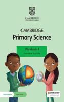 Cambridge Primary Science Workbook 4 with Digital Access (1 Year)