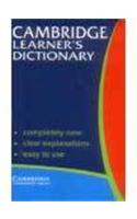 Cambridge Learner'S Dictionary