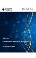 Cima Ba3 Fundamentals of Financial Accounting Study Text