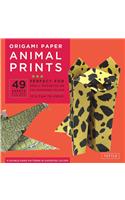 Origami Paper - Animal Prints - 8 1/4 - 49 Sheets