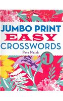 Jumbo Print Easy Crosswords #1