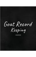 Goat Record Keeping Log Book