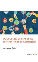 Accounting and Finance for Non-Finance Managers