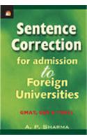 Sentence Correction for Admission to Foreign Universities