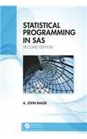 Statistical Programming in SAS