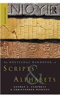 The Routledge Handbook of Scripts and Alphabets