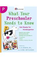 What Your Preschooler Needs to Know