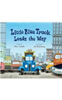 Little Blue Truck Leads the Way Lap Board Book